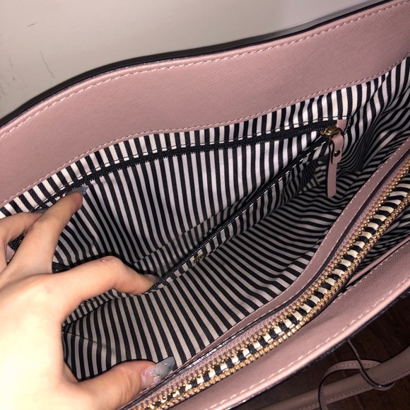 Kate Spade Mauve Tri-tone Tote Bag - Picture 7 of 9